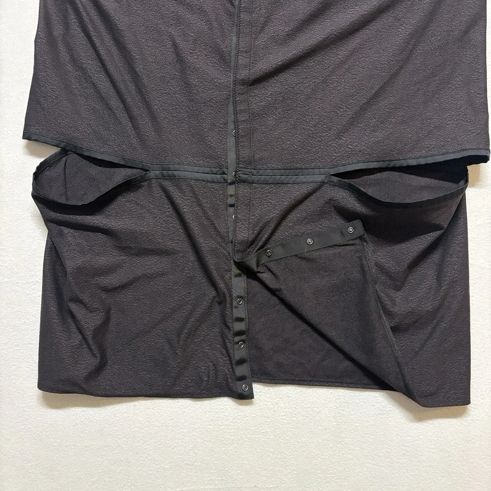 Lululemon Vinyasa Wrap Scarf Womens Running Luon Black Cherry Rulu Snap One size